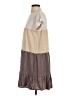 C+D+M Collection Color Block Tan Casual Dress Size S - photo 5