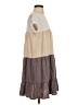 C+D+M Collection Color Block Tan Casual Dress Size S - photo 4