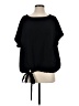 Beau Jours 100% Polyester Black Short Sleeve Top Size S - photo 1
