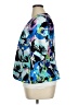 Kasper 100% Polyester Print Blue Blazer Size 16 - photo 5