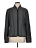Elie Tahari Chevron-herringbone Gray Jacket Size M (estimated) - photo 1