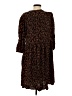 Caslon Paisley Brown Casual Dress Size S - photo 2