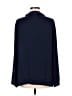 Gap Body Polka Dots Blue Long Sleeve Blouse Size M - photo 2
