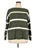 L.L.Bean Stripes Green Pullover Sweater Size 2X - photo 1