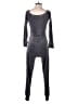 rue21 Metallic Gray Jumpsuit Size M - photo 2