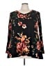 Popyoung Black 3/4 Sleeve Blouse Size 3X - photo 1
