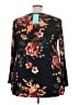 Popyoung Black 3/4 Sleeve Blouse Size 3X - photo 2