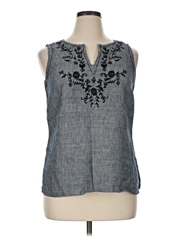 Carole Little Sleeveless Blouse (view 1)