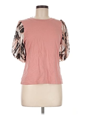 DKNY Short Sleeve Top (view 1)