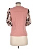 DKNY Pink Short Sleeve Top Size M - photo 2