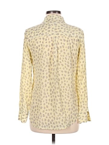 Equipment Long Sleeve Silk Top (view 2)