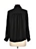 H&M 100% Polyester Solid Black 3/4 Sleeve Blouse Size 12 - photo 2