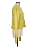 Ann Taylor LOFT 100% Cotton Chevron-herringbone Yellow Pullover Sweater Size M - photo 4