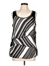 Alfani Black Sleeveless Blouse Size L - photo 1