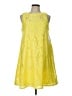 Donna Morgan 100% Polyester Yellow Cocktail Dress Size 10 - photo 1
