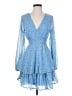 Japna 100% Polyester Blue Cocktail Dress Size S - photo 1