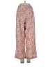 Lands' End Paisley Red Casual Pants Size S - photo 2