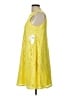 Donna Morgan 100% Polyester Yellow Cocktail Dress Size 10 - photo 5