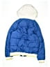 Reebok 100% Polyester Color Block Blue Snow Jacket Size 14 - 16 - photo 2