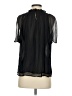 J.Crew 100% Cupro Black Short Sleeve Blouse Size S - photo 2