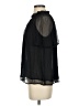 J.Crew 100% Cupro Black Short Sleeve Blouse Size S - photo 5