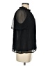 J.Crew 100% Cupro Black Short Sleeve Blouse Size S - photo 4