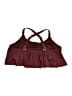 Shapermint Burgundy Swimsuit Top Size 2X - photo 2
