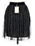 OAK + FORT Metallic Black Formal Skirt Size S - photo 2