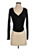 Out From Under Black Long Sleeve Top Size XS - photo 1