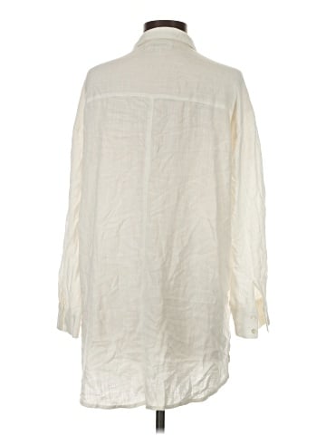 L Space 3/4 Sleeve Button-Down Shirt (view 2)