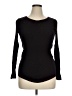 INC International Concepts Black Pullover Sweater Size XL - photo 1