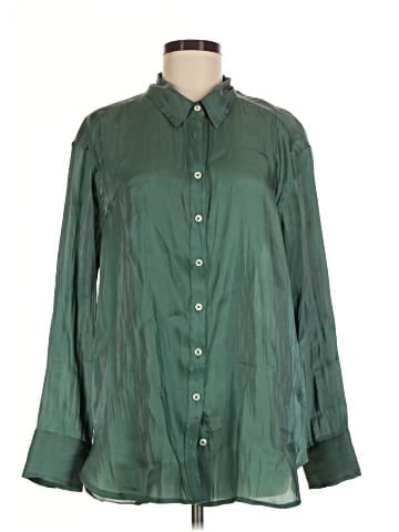 By Anthropologie Long Sleeve Blouse (view 1)