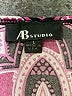 AB Studio Paisley Purple Casual Dress Size L - photo 7