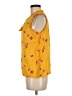 Old Navy Yellow Sleeveless Blouse Size M - photo 5