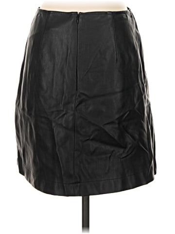 Maeve by Anthropologie Faux Leather Skirt (view 2)