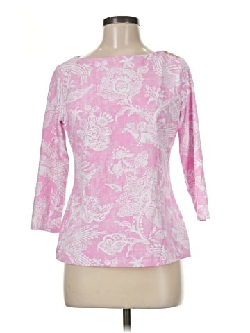 J. McLaughlin 3/4 Sleeve Top (view 1)