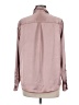 Alfani Color Block Brown Long Sleeve Blouse Size M - photo 2