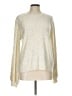 LC Lauren Conrad Metallic Ivory Pullover Sweater Size L - photo 1