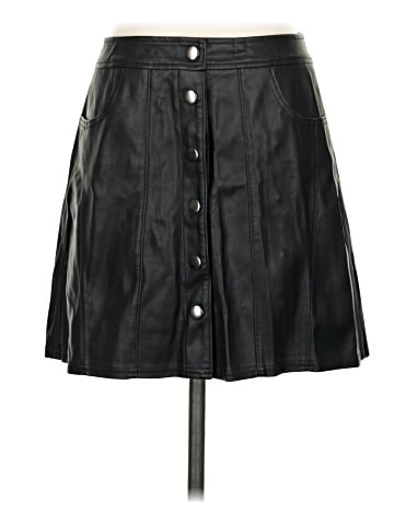Express Faux Leather Skirt (view 1)