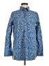 Lands' End 100% Baumwolle Paisley Blue Long Sleeve Button-Down Shirt Size 8 (tall) - photo 1
