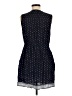 Gap 100% Viscose Polka Dots Blue Casual Dress Size M - photo 2