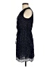 Gap 100% Viscose Polka Dots Blue Casual Dress Size M - photo 5
