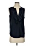 J.Crew 100% Polyester Blue Sleeveless Blouse Size S - photo 1
