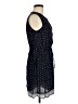 Gap 100% Viscose Polka Dots Blue Casual Dress Size M - photo 4