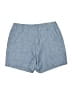 Gap 100% Cotton Chevron-herringbone Blue Shorts Size 4 - photo 1