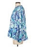 Lilly Pulitzer 100% Polyester Blue Long Sleeve Blouse Size S - photo 5
