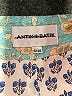 Antik Batik 100% Cotton Paisley Blue Shorts Size S - photo 3