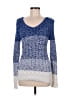Liz Claiborne Metallic Blue Pullover Sweater Size M - photo 1