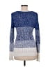 Liz Claiborne Metallic Blue Pullover Sweater Size M - photo 2