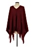 Chico's Burgundy Poncho Size S - photo 2
